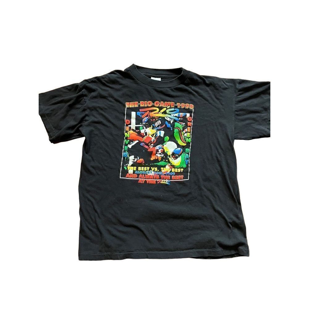 Vintage Rio in Vegas Super Bowl Tee 1998 Size M